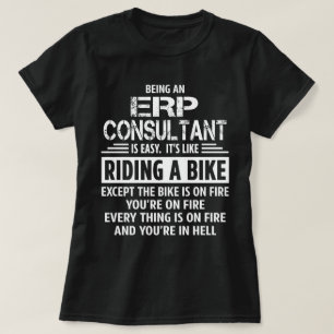 T-shirt Consultant en matière d'ERP