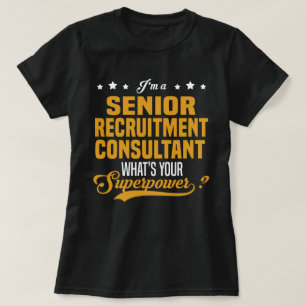T-shirt Consultant principal en recrutement
