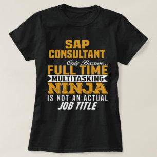 T-shirt Consultant SAP