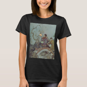 T-shirt Conte de fée vintage, Rossignol par Edmund Dulac