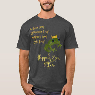 T-shirt Conte équitable à cinq étapes de Frog Prince