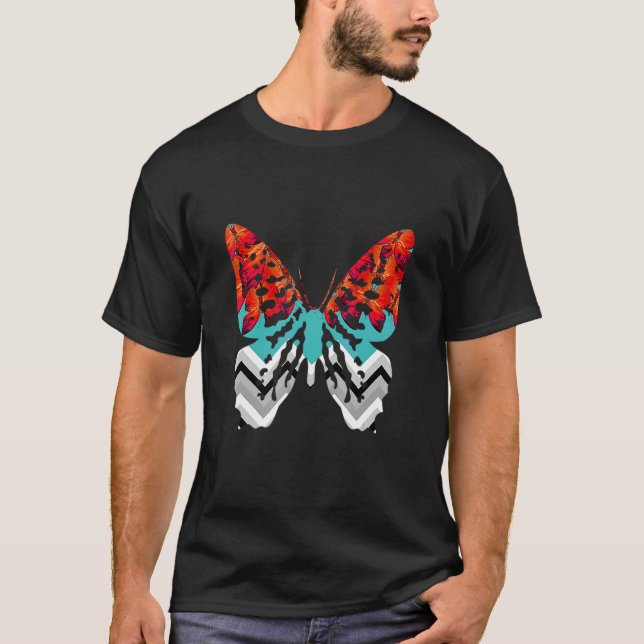 T-shirt Contemporary Butterfly Mark Ashkenazi (Devant)