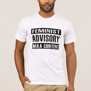 T-shirt Contenu féministe du bulletin de renseignements