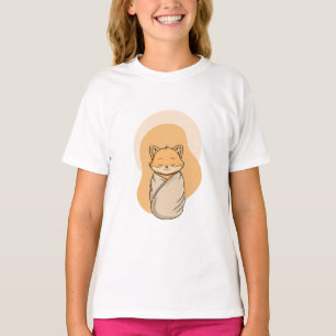 T-shirt Contenu Renard emmailloté Fox Kids