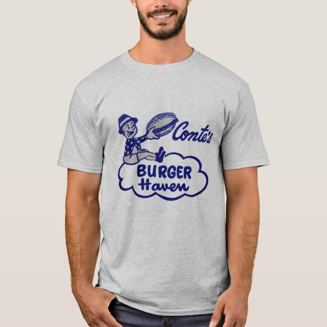 T-shirt Conte's Burger Haven (Devant)