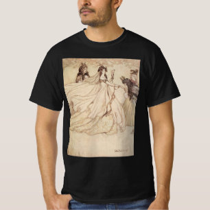 T-shirt Contes de fées vintage, Cendrillon par Arthur Rack