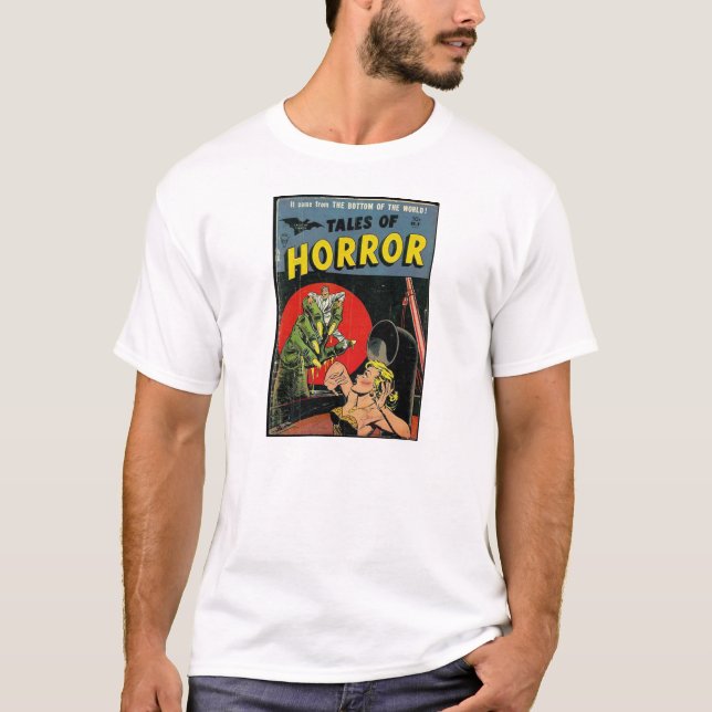 T-shirt Contes d'horreur comiques (Devant)