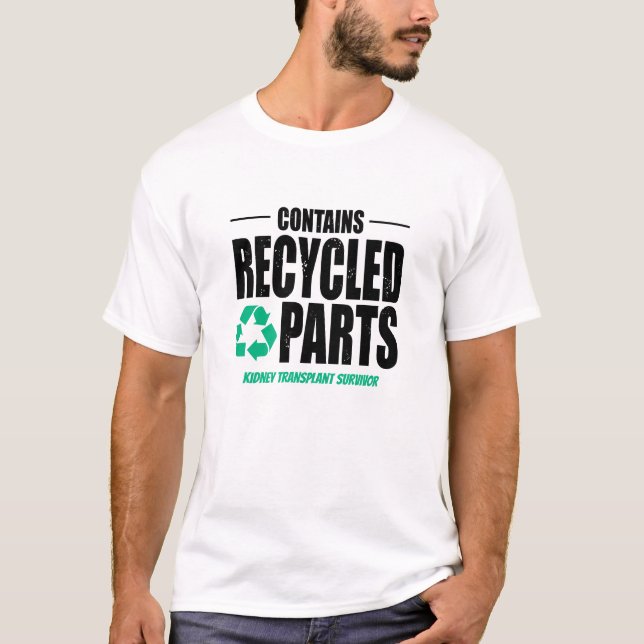 T-shirt Contient la lumière de transplantation de pièces R (Devant)