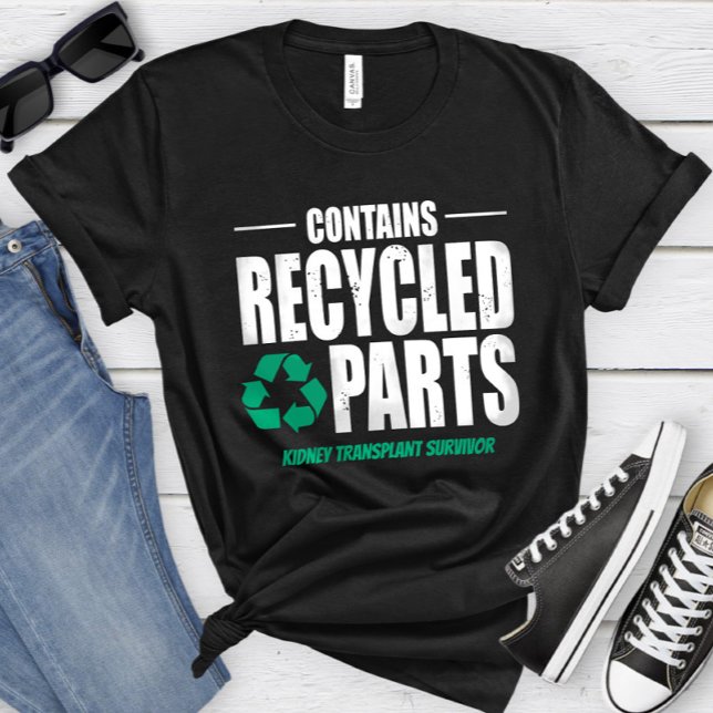 T-shirt Contient une transplantation de pièces Recyclées (Créateur téléchargé)