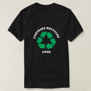 T-shirt Contient une transplantation Recyclée