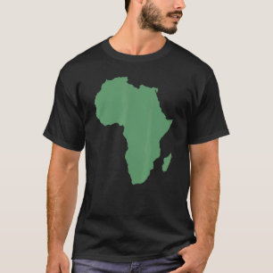 T-shirt continent africain et carte de l'Afrique Vêtements