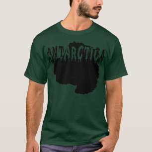 T-shirt continent antarctique