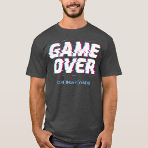 T-shirt Continuer le jeu OuiNon