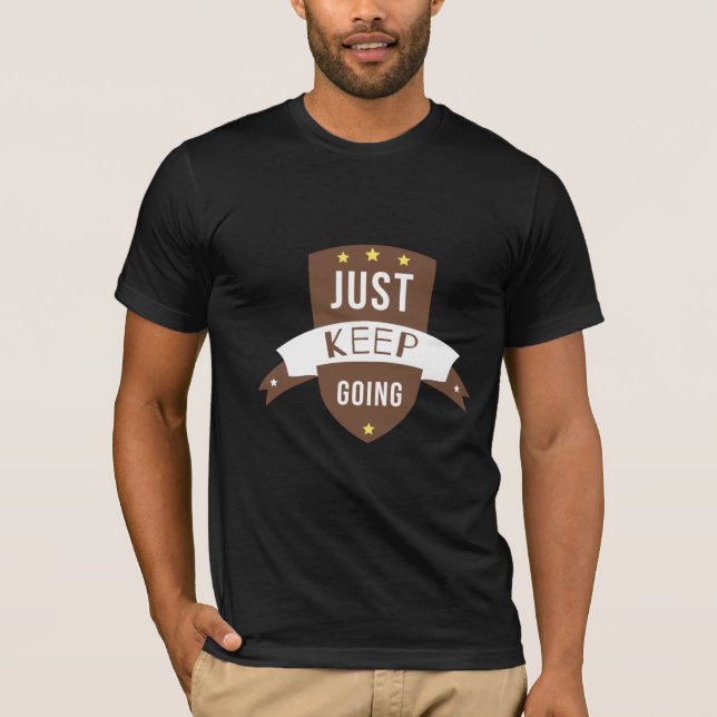 T-shirt continuez (Devant)