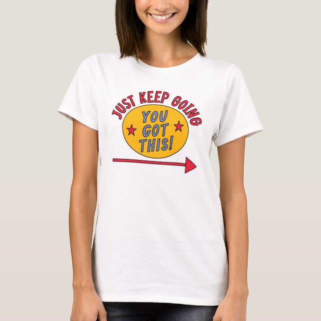 T-shirt Continuez. (Devant)