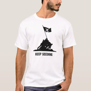 T-shirt Continuez l'ensemencement