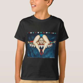 T-shirt contorsionniste