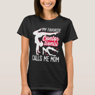 T-shirt Contorsionniste Maman Yoga Gymnastique Aérienne Et