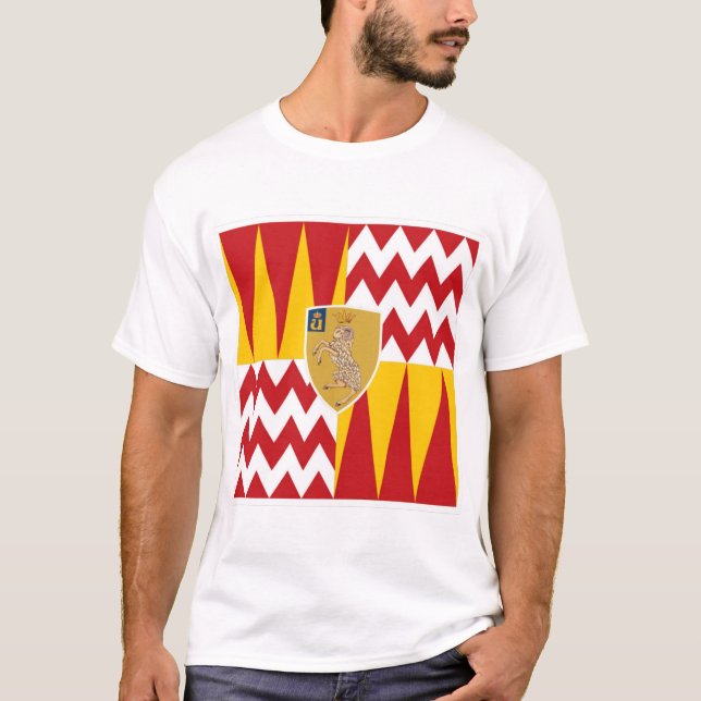 T-shirt Contrada di Valdimontone (Vallée du bélier) (Devant)