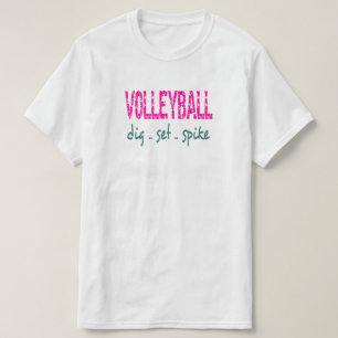 T-shirt Contre Attaque Passe Smash Volleyball