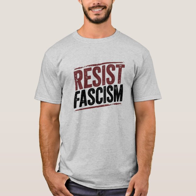 T-shirt contre le fascisme (Devant)