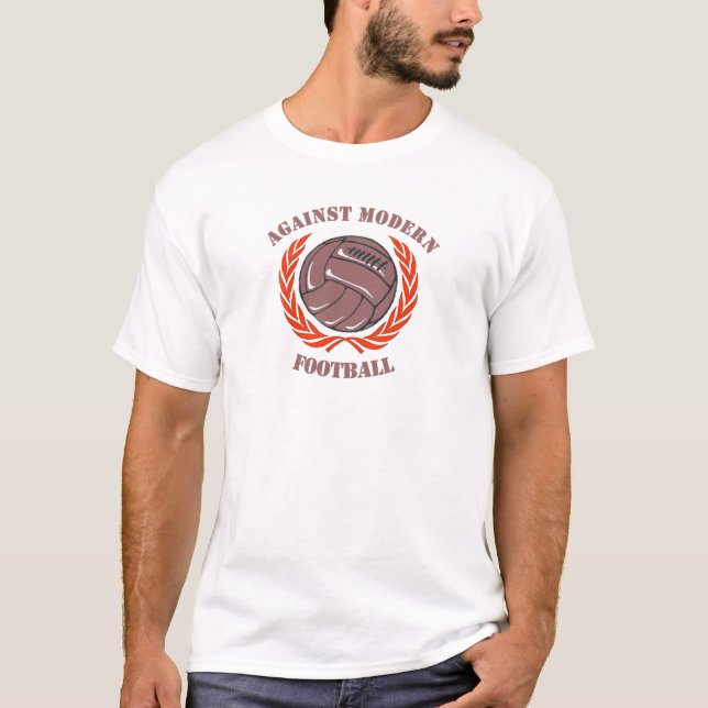 T-shirt Contre le football moderne (Devant)