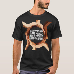 T-shirt Contre le racisme Politique Liberté Amour Don 4
