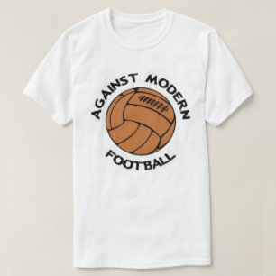 T-shirt Contre les vêtements modernes de football