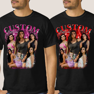 T-shirt Contrefaçon J'aime mon cœur de petite amie chaude