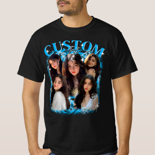 T-shirt Contrefaçon J'aime mon cœur de petite amie chaude