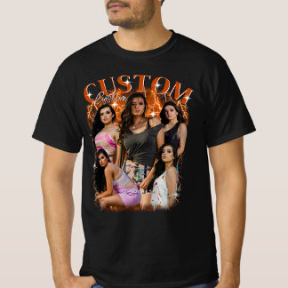 T-shirt Contrefaçon J'aime mon cœur de petite amie chaude