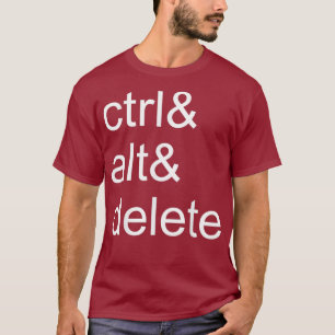 T-shirt Contrôle administrateur système Linu