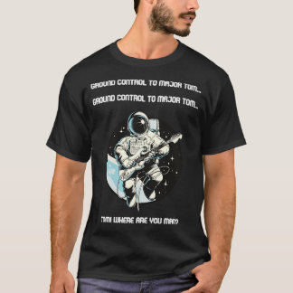 T-shirt Contrôle Au Sol Du Major Tom...