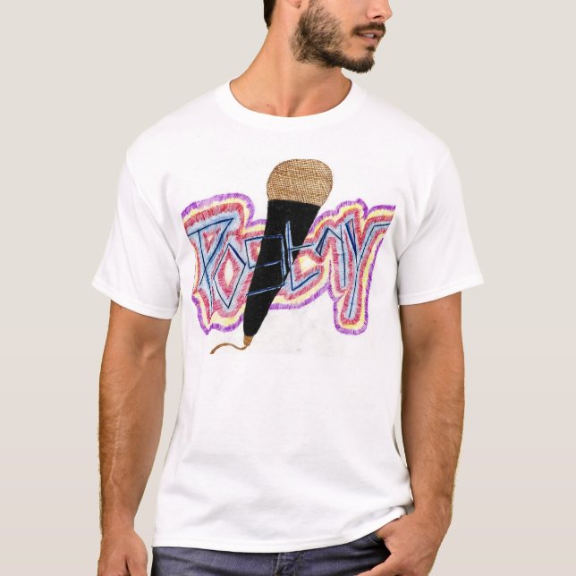 T-shirt Contrôle de la POÉSIE MIC (Devant)