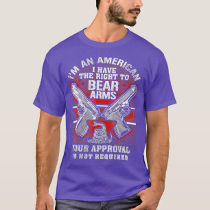 T-shirt Contrôle des armes à feu Droit d'porter des armes