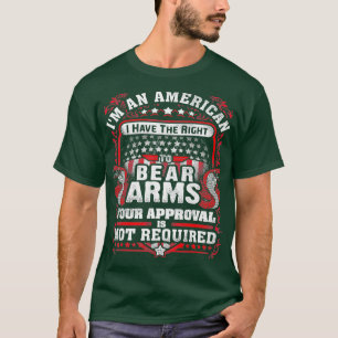 T-shirt Contrôle des armes à feu Droit d'porter des armes