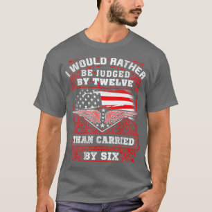 T-shirt Contrôle des armes à feu Jugé par douze Tee pou