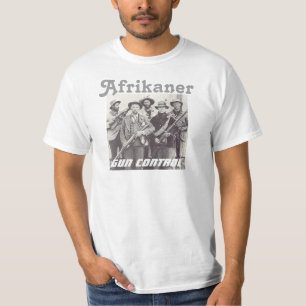 T-shirt Contrôle des armes d'Afrikaner