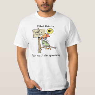T-shirt Contrôle du trafic aérien drôle
