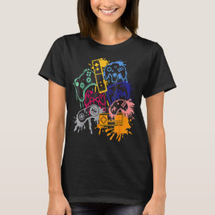 T-shirt Contrôler Toutes Les Choses Video Game Controller 