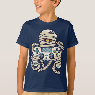 T-shirt Contrôleur de jeu en costume maman Halloween Jeu