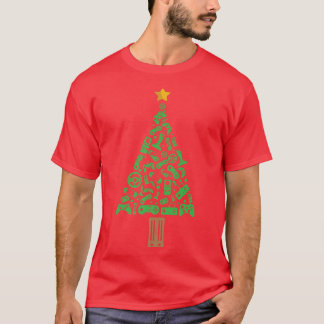 T-shirt Contrôleur de jeu vidéo de Noël Gamer Xmas Boys Gi