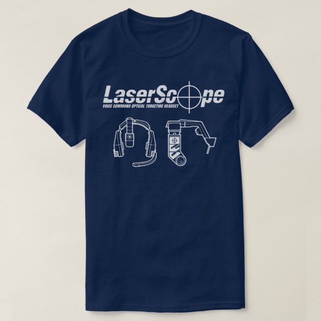 T-shirt Contrôleur de jeu vidéo LaserScope - Arcade Vintag (Design devant)
