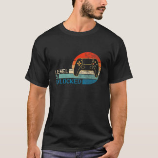 T-shirt Contrôleur de jeu vidéo pour enfants Déverrouillé 