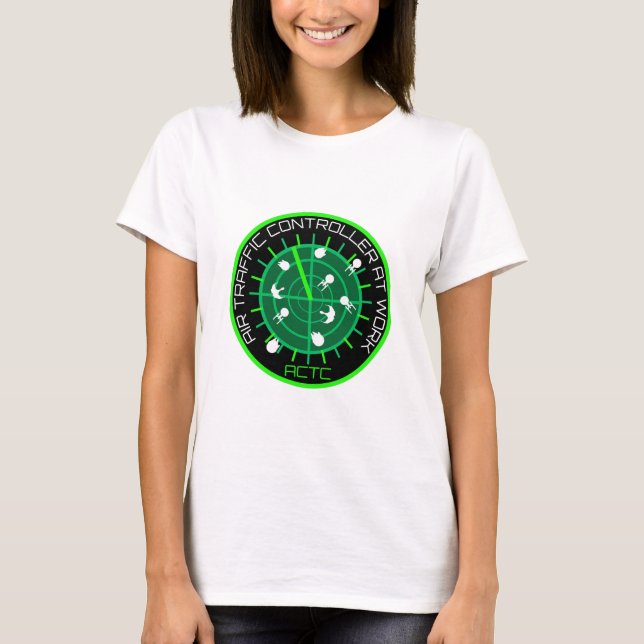 T-shirt Contrôleur de la circulation aérienne (Devant)