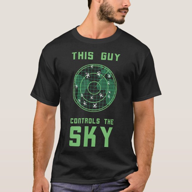 T-shirt Contrôleur De La Circulation Aérienne Ce Type Cont (Devant)