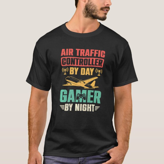 T-shirt Contrôleur de la circulation aérienne Jeu Maréchal (Devant)