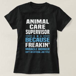 T-shirt Contrôleur de la protection des animaux
