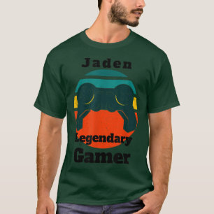 T-shirt Contrôleur Jaden légendaire Joueur vidéo Joueur
