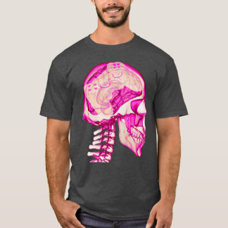 T-shirt Contrôleur mental Jeu de crâne Jeu Mens Garçons Ad
